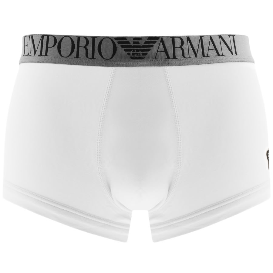 Alternative Image for ProductEmporio Armani Underwear Stretch Trunks White1